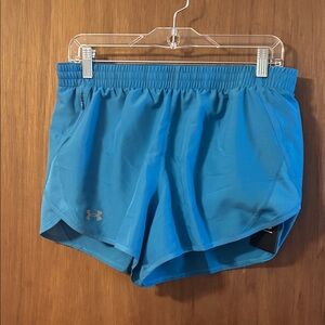 Under armour fly by 3” shorts new